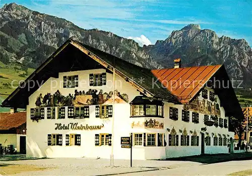 Schwangau Alpenhotel Weinbauer Kat. Schwangau