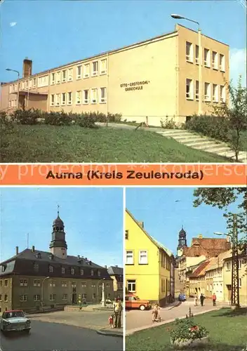 Auma Weidatal Otto Grotewohl Oberschule Heimatstube Eichplatz Kat. Auma