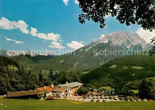 Ramsau Berchtesgaden Berggasthof Pension Zipfhaeusl Kat. Ramsau b.Berchtesgaden