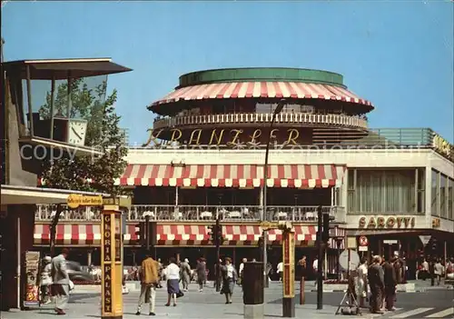 Berlin Kurfuerstendamm Cafe Kranzler Kat. Berlin