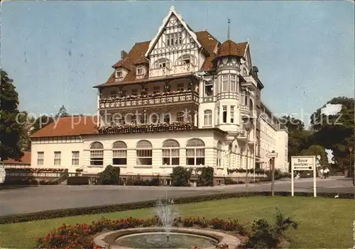 Bad Sachsa Harz Reichsbund Heim Kat. Bad Sachsa