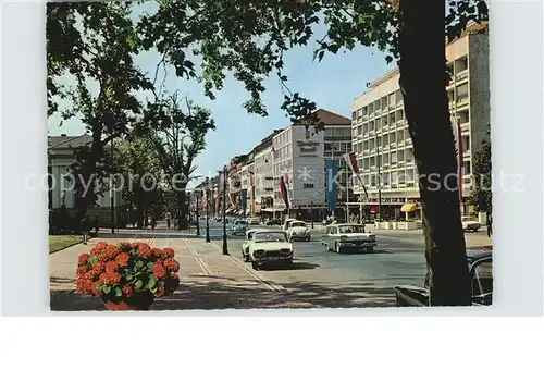 Wiesbaden Wilhelmstrasse am Kurviertel Kat. Wiesbaden