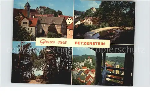 Betzenstein Stadtansichten  Kat. Betzenstein