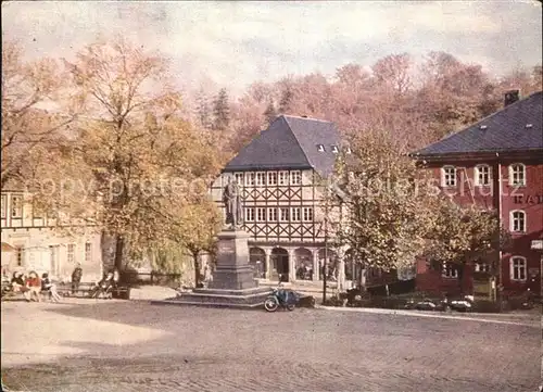 Hartenstein Zwickau Thaelmann Platz  Kat. Hartenstein Zwickau