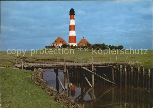 Westerhever Leuchtturm Kat. Westerhever