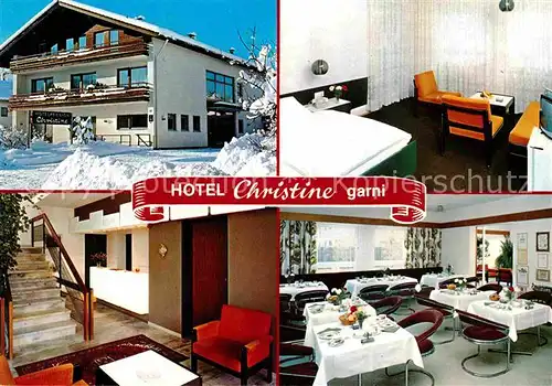 Fuessen Allgaeu Hotel Christine garni Kat. Fuessen