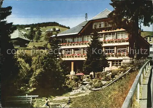 Muggenbrunn Hotel Pension Adler Kat. Todtnau