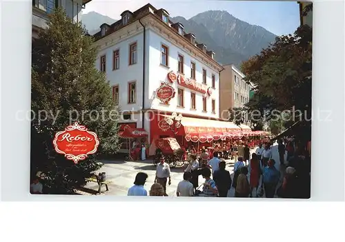 Bad Reichenhall Stammhaus Conditorei Reber Kat. Bad Reichenhall