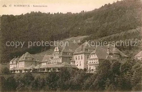 Schirmeck Sanatorium   Kat. Schirmeck