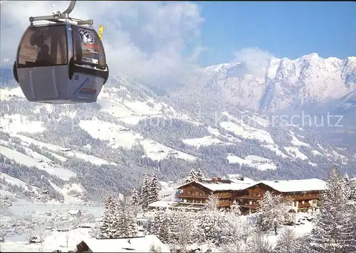 Sankt Johann Pongau Seilbahn Hotel Oberforsthof Kat. Sankt Johann im Pongau