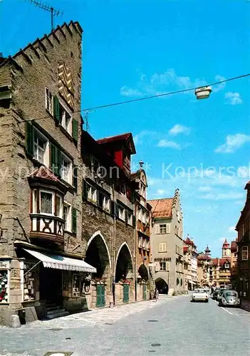 Lindau Bodensee Hauptstrasse mit Brodlaube Kat. Lindau (Bodensee)