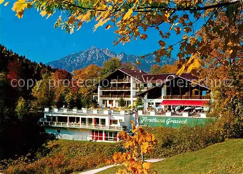 Garmisch Partenkirchen Alpenhotel Forsthaus Graseck Kat. Garmisch Partenkirchen