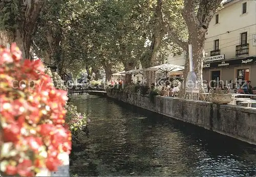 Goudargues Le canal de la fontaine  Kat. Goudargues