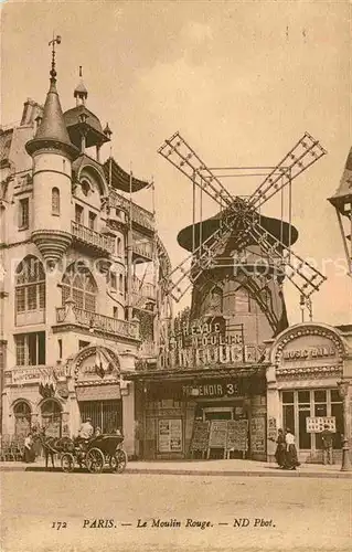 Paris Le Moulin Rouge Kat. Paris