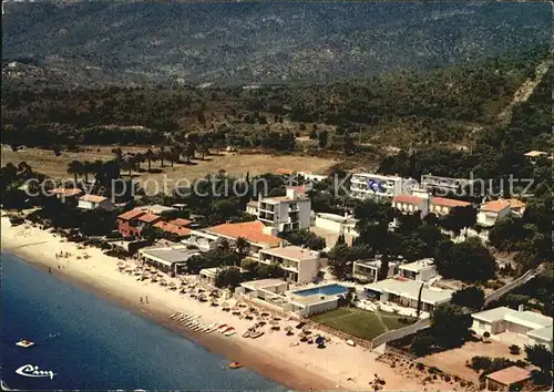 Cavaliere Le Fliegeraufnahme Plage Kat. Le Lavandou