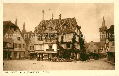 Obernai Bas Rhin Place de L Etolie Kat. Obernai