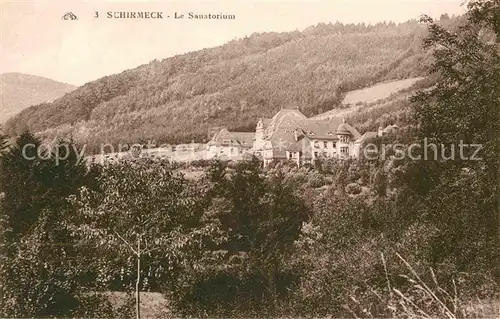 Schirmeck Sanatorium   Kat. Schirmeck