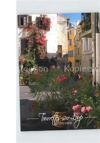 Tourrettes sur Loup Kleiner Platz Kat. Tourrettes sur Loup