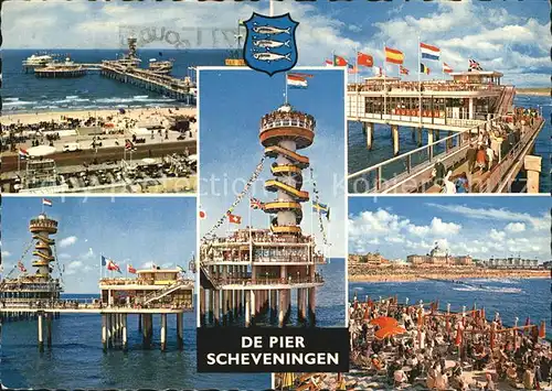 Scheveningen Pieransichten Kat. Scheveningen