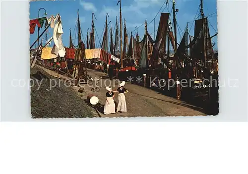 Volendam Fischerhafen Kat. Niederlande