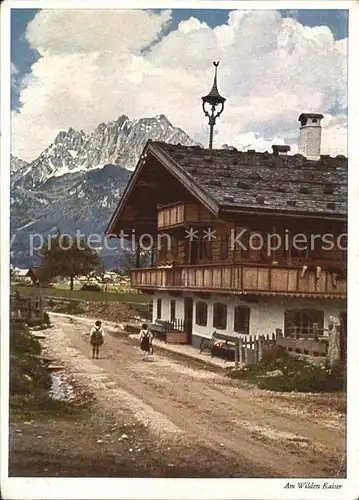 St Johann Tirol Almdorf am Wilden Kaiser Kat. St. Johann in Tirol