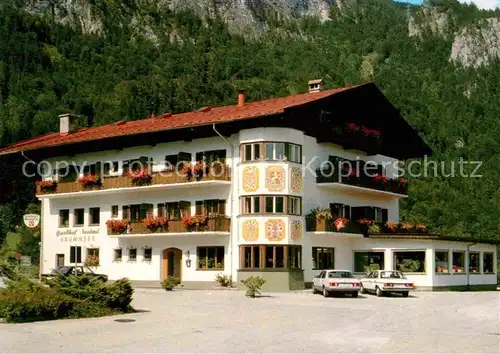 Kramsach Gasthaus Seebad Krummsee Kat. Kramsach