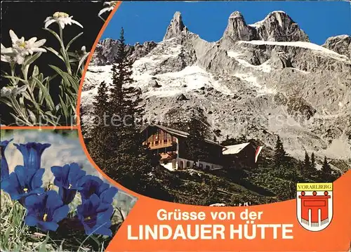 Tschagguns Vorarlberg Lindauer Huette Kat. Tschagguns