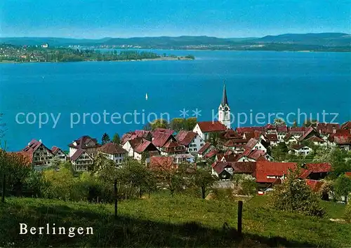 Berlingen Untersee Panorama  Kat. Berlingen