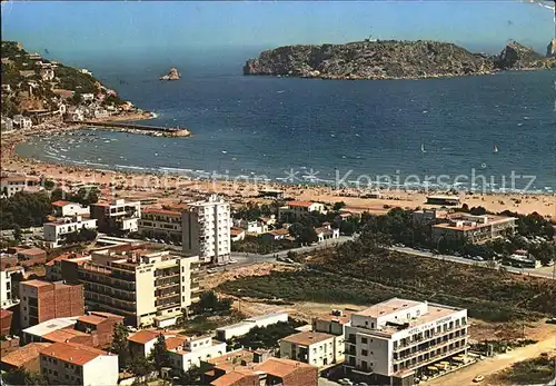 Estartit Playa Islas Medas vista aerea Kat. Spanien