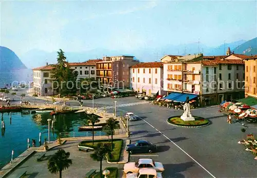 Iseo Lago di Iseo Piazza Gabriele Rosa e Porto Kat. Iseo