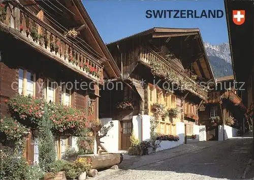 Brienz BE Brunngasse Kat. Brienz