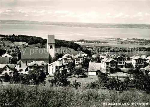 Wolfhalden AR mit Bodensee Kat. Wolfhalden