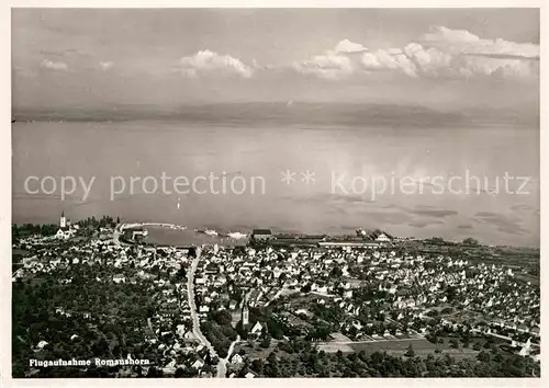 Romanshorn Bodensee Luftaufnahme Hafen 