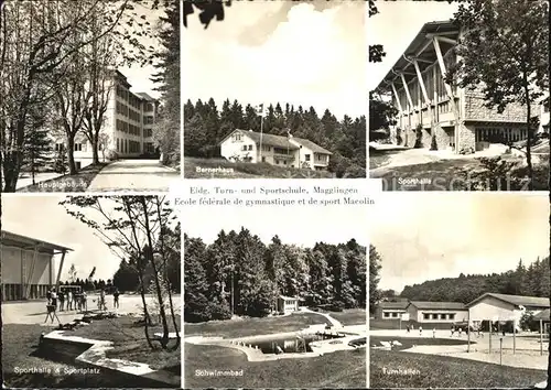 Magglingen Bernerhaus Sportschulle Hauptgebaeude  Kat. Magglingen