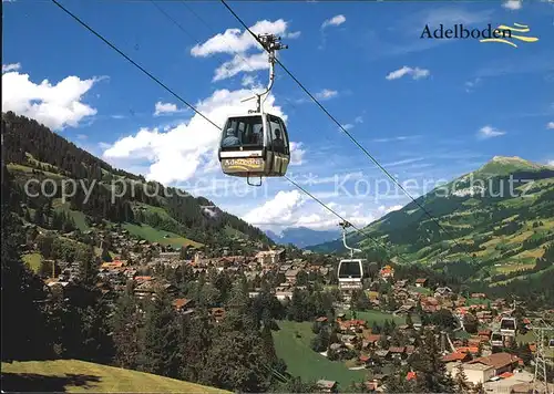 Adelboden Gondebahn nach Sillerbuehl Elsighorn Kat. Adelboden