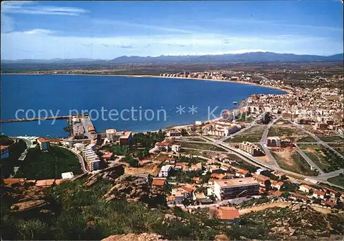 Rosas Costa Brava Cataluna Panorama Kat. Alt Emporda