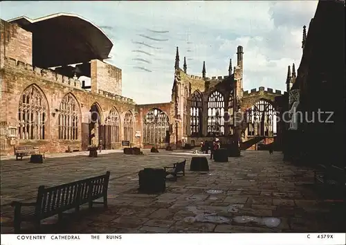 Coventry Cathedral The Ruins Kat. Coventry