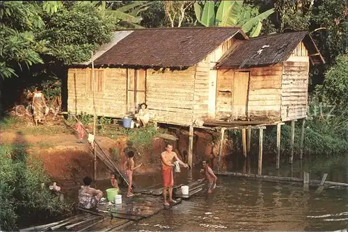 Indonesien Familienmotiv Kat. Indonesien