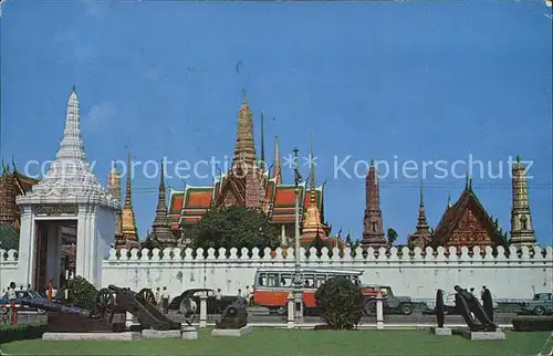 Bangkok The Emerald Buddha Temple Kat. Bangkok