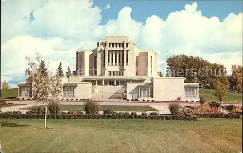 Cardston The Mormon Temple Kat. Cardston