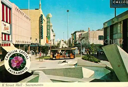 Sacramento California K Street Mall Kat. Sacramento