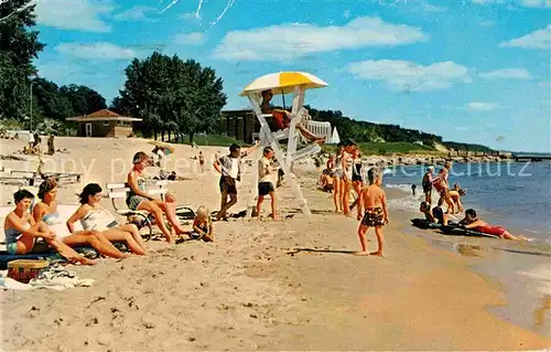 Muskegon Pere Marquette Park Beach of Lake Michigan Kat. Muskegon