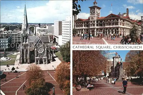 Christchurch Canterbury Cathedral Square Kat. Christchurch