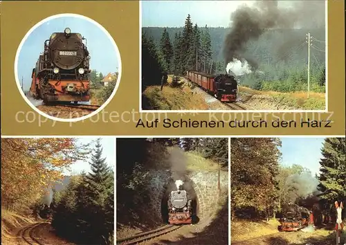 Lokomotive Harzquerbahn  Kat. Eisenbahn