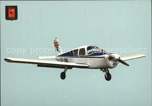 Flugzeuge Zivil Piper Cherokee 140 EC BML Kat. Airplanes Avions