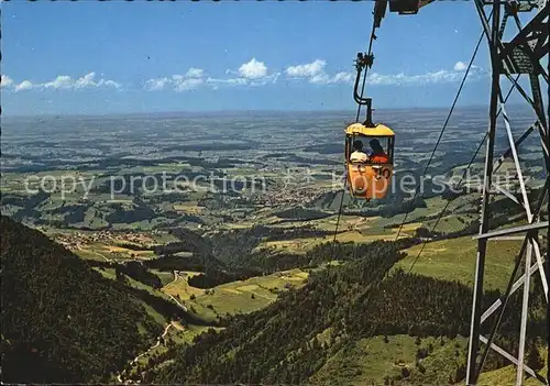 Seilbahn Hochgrat Oberstaufen Steibis  Kat. Bahnen