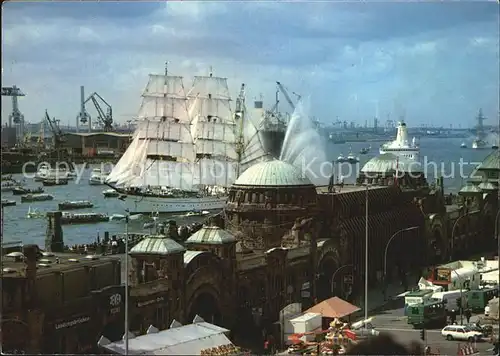 Segelschiffe Gorch Fock Hamburg Hafen  Kat. Schiffe