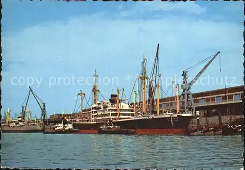 Dampfer Oceanliner Antwerpen Haven  Kat. Schiffe