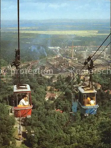 Seilbahn Thale Harz  Kat. Bahnen