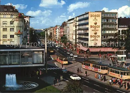 Strassenbahn Koeln Hohenzollern Ring  Kat. Strassenbahn